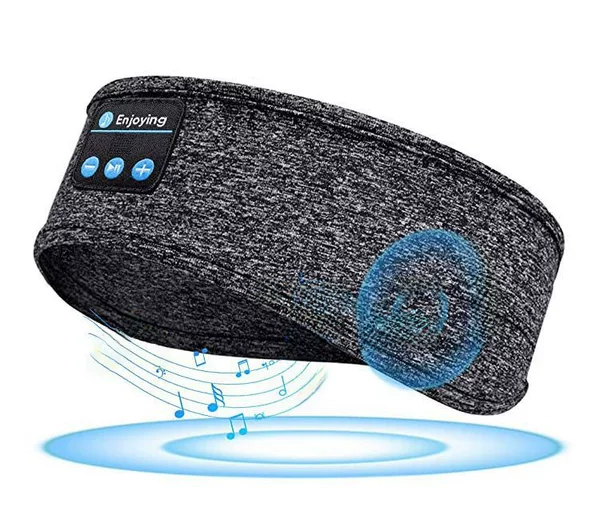 Hot Selling Bluetooth 5.0 Music Sleep Eye Mask Headband Bluetooth Sports Headscarf Call Headband Yoga Headband