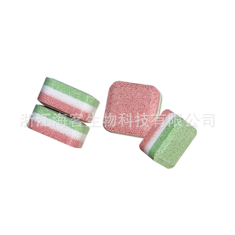 Dishwashing Block Is an Efficient Descaling and Degreasing Multi-Effect All-In-One Household Dishwasher Detergent