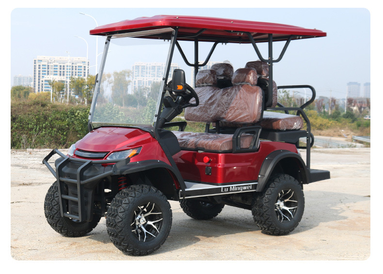 2025 New Electric Sightseeing Car for Hotels, Real Estate Reception, Property Management, Scenic Spots, 4-Seater and 6-Seater Golf Cart