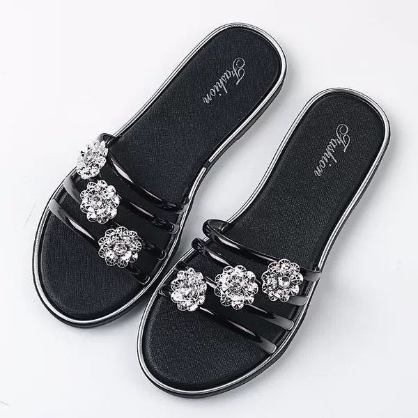 Black (flip flops)♜