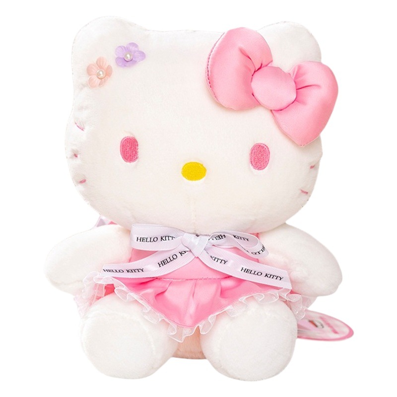 Genuine Hello Kitty Doll Hello Kitty Cat KT CAT Hello Kitty muñeca de peluche de juguete muñeca de niña