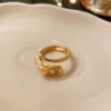116# Ring-Gold (Real Gold Electroplating)