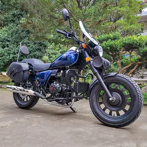 Orijinal tək silindrli su soyutmalı 200Cc Retro Storm Prince motosiklet, qeydiyyatlı