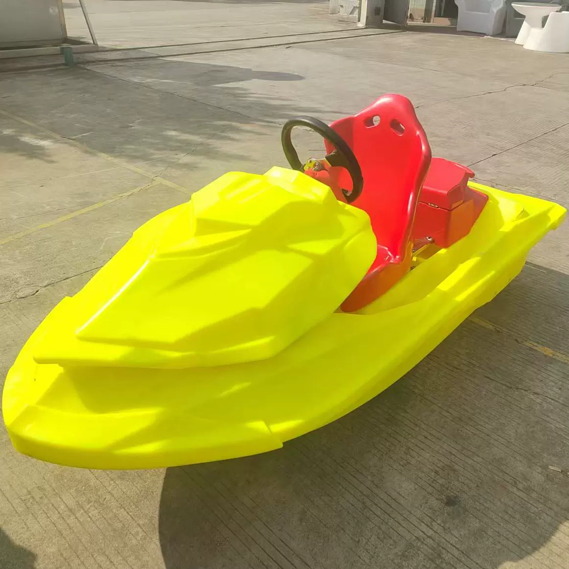 广东滚塑厂家加工销售hdpe滚塑船塑料船巡逻救援水箱摩托艇