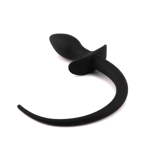 Sexual toys: SM silicone rear anal plug, dog-tail plug, flirtatious pig-tail, couple's sex toy—dropshipping available.