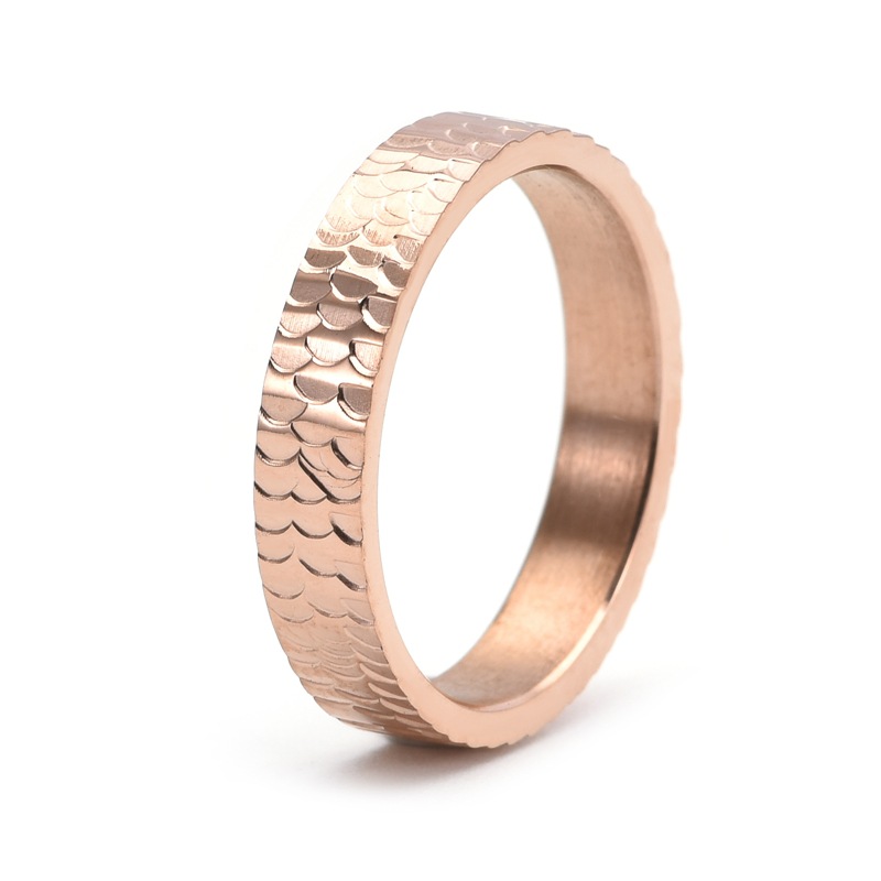 10, 11, 6 Ring Size Simple Style Geometric Titanium Steel Plating 18K Gold Plated Couple Rings Punk Rings