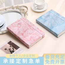 2026跨境绑带笔记本a5日程本定制商务记事本时间管理日历计划打卡