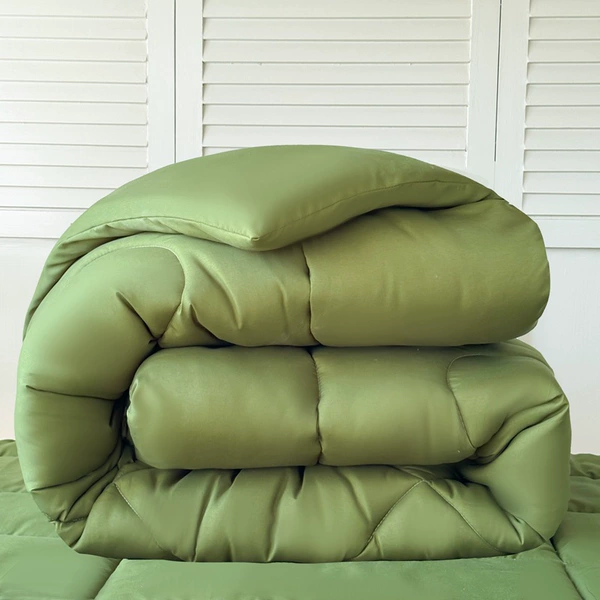 Military green quilt core