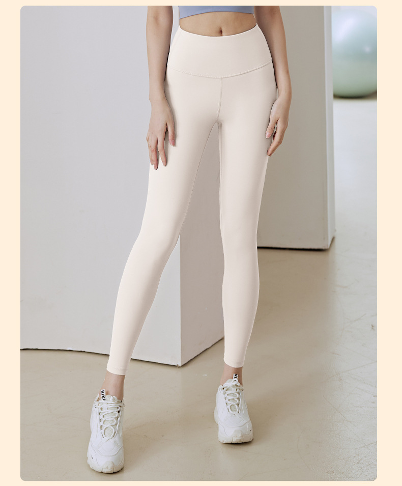 Simple Style Solid Color Spandex Polyester Active Bottoms Leggings display picture 7