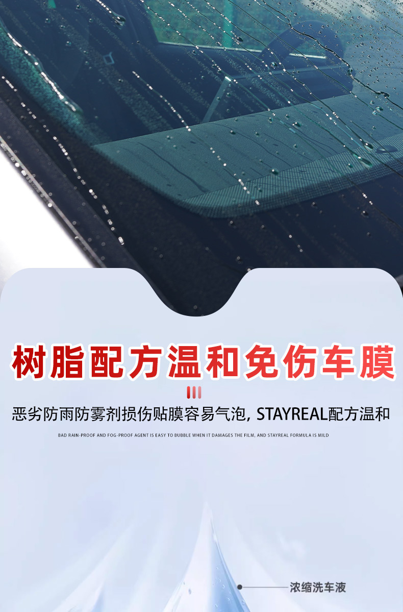 Imported Car Windshield Nano Advanced Coating Waterproof Anti-Fog Rainproof