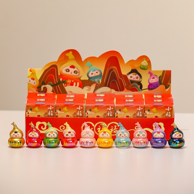 中国の流行のおもちゃの赤ちゃん小福ルーブラインドボックス装飾品かわいい表現かわいいフィギュアオフィスワークステーション装飾ギフト|undefined
