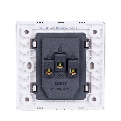 Chint switch socket wholesale type 86 household wall concealed Yabai one open five holes 16a air conditioner two and three plugs