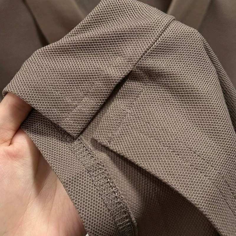 Распродажа. 100% новая мужская хлопковая футболка с коротким рукавом. Высококачественная модная деловая повседневная рубашка-поло. Тренд.