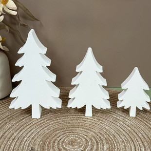 Large, Medium and Small Christmas Tree Shape Silicone Mold Gift Decoration Plaster Glue Mold DIY Handmade