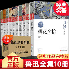 10册鲁迅全集正版原著完整版经典杂文作品集朝花夕拾狂人日记书