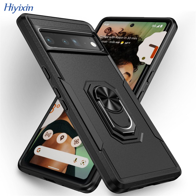 Suitable for Google Pixel 7Pro Ring Armor Anti-Fall Phone Case 10A Trailblazer 11Pro Stand Protective Cover