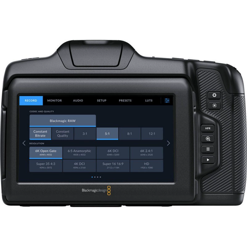 Цифровая кинокамера (Blackmagic) BMPCC 6K Pro — варианты BMPCC4K / 6K G2, захват RAW, компактная