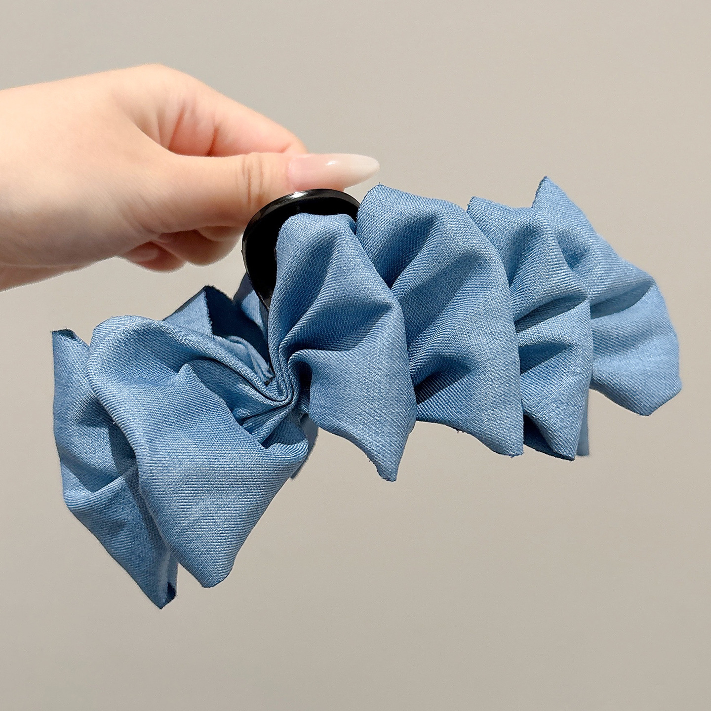 3#Light blue-bottom clip 12.5cm