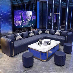 KTV Sofa LU High-end Light Luxury Sofa Corner Nightclub Box Bar
