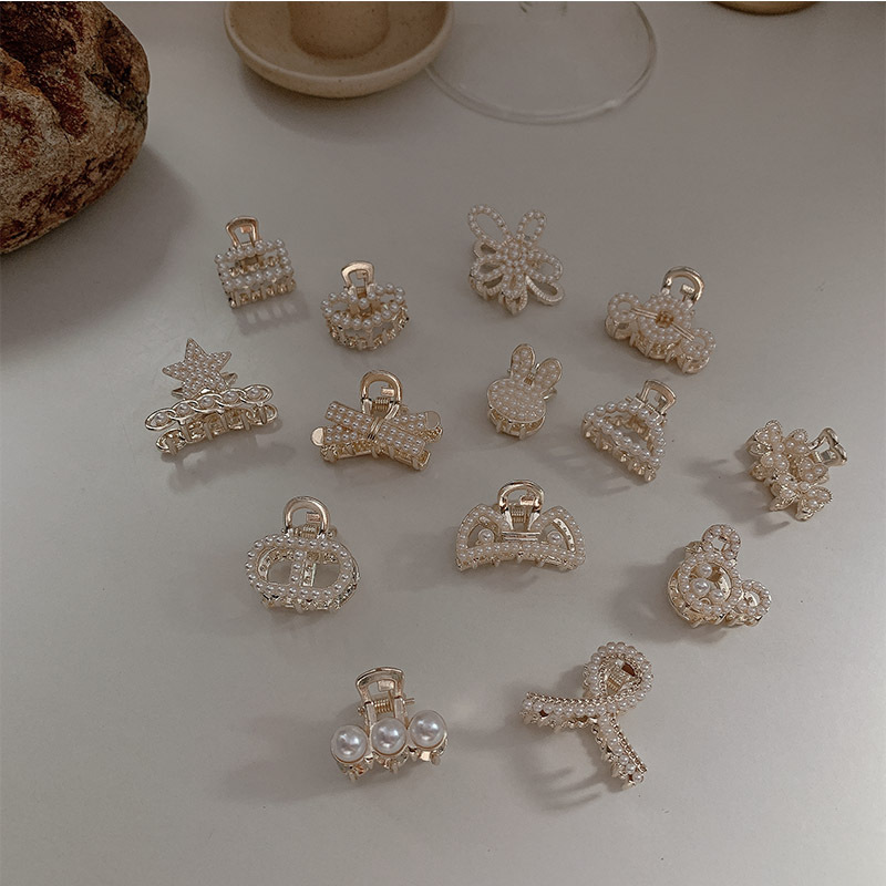 韓版劉海夾小髮夾抓夾後腦勺女邊夾少女頂夾發卡頭髮飾品小號夾子