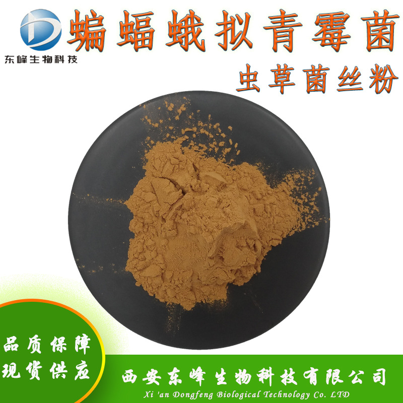 98%蝙蝠蛾拟青霉菌 发酵虫草菌丝粉现货供应CS-4蝙蝠蛾拟青霉菌