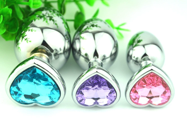 Лехард sex products adult supplies Metal heart -shaped anal congestion anal expansion Masturbation toy sex supplies alternative