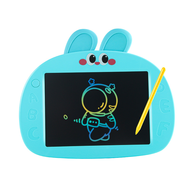 Niños multifuncional eliminación de color búho dinosaurio tablero de dibujo un botón borrable escritura tablero de dibujo juguete de puzzle
