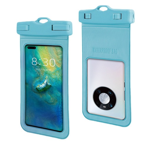 Mobile phone waterproof bag with touch screen sealing diving cover, swimming and rafting equipment artifact, take-out special transparent sealing bag