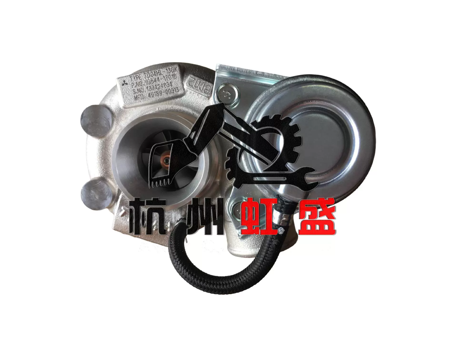 Применимо к турбонагнетателю двигателя экскаватора V3800 Shanhe Intelligent 90 Kubota