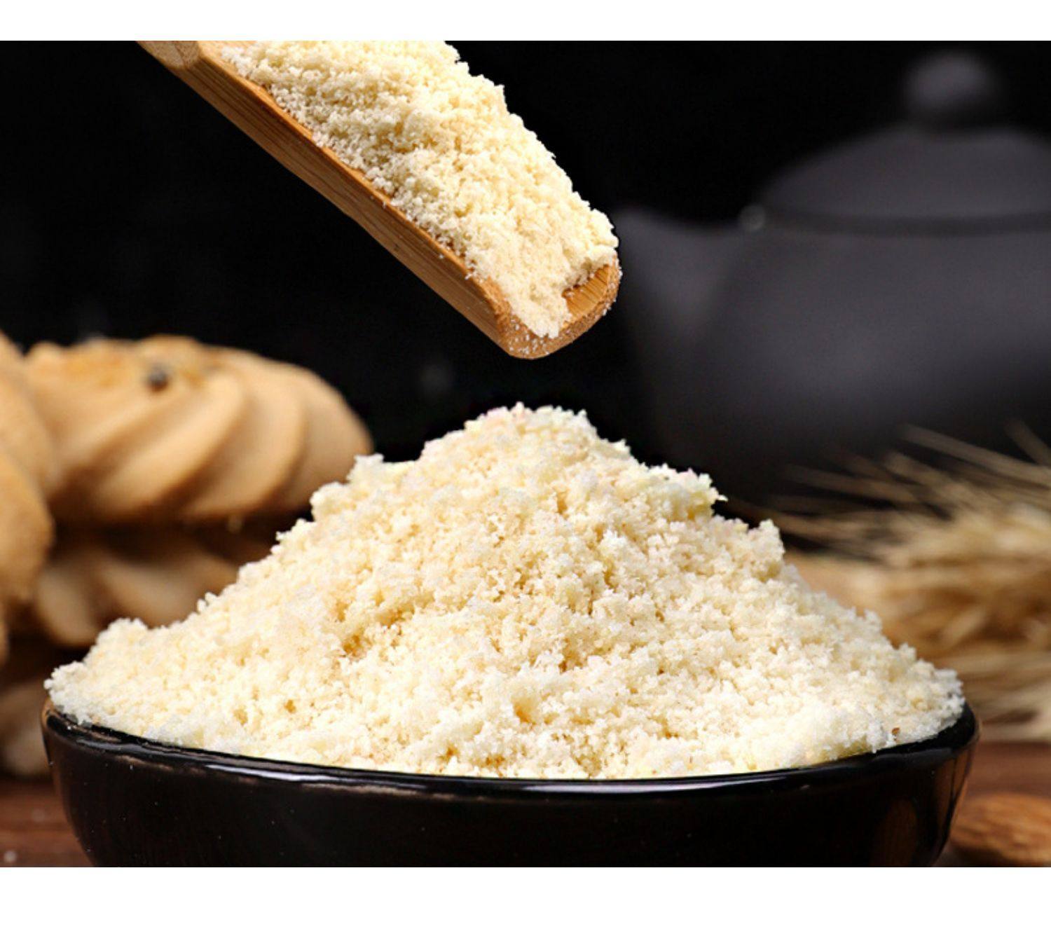 Bitter Apricot Kernel Powder Xing Ren Ren Skinless Sugar Free Baking and Herbal Drink Powder 450g x 3 Cans specifications