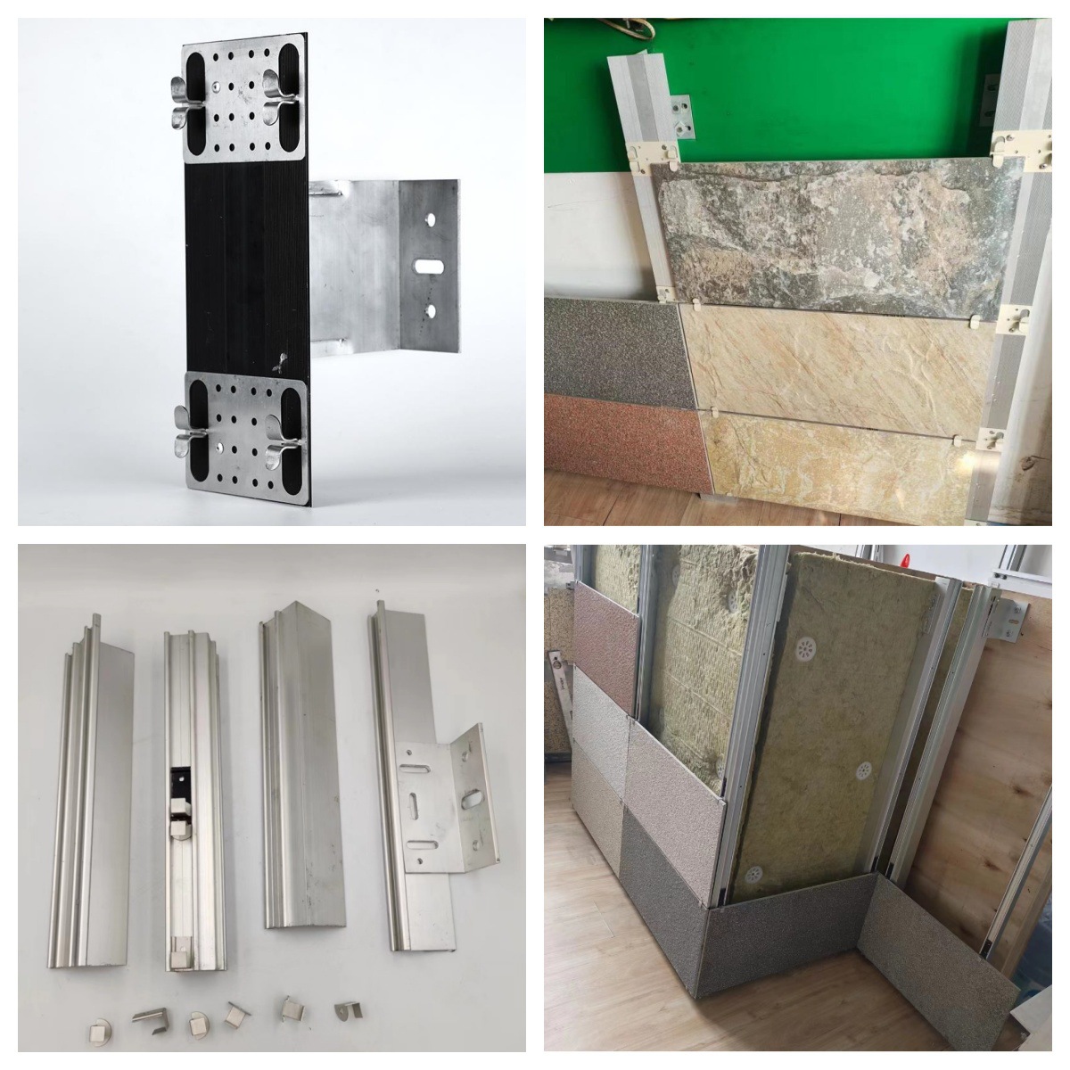 幕墙干挂支架组装式免焊系统 陶板干挂件 石材陶板蜂窝板干挂系统