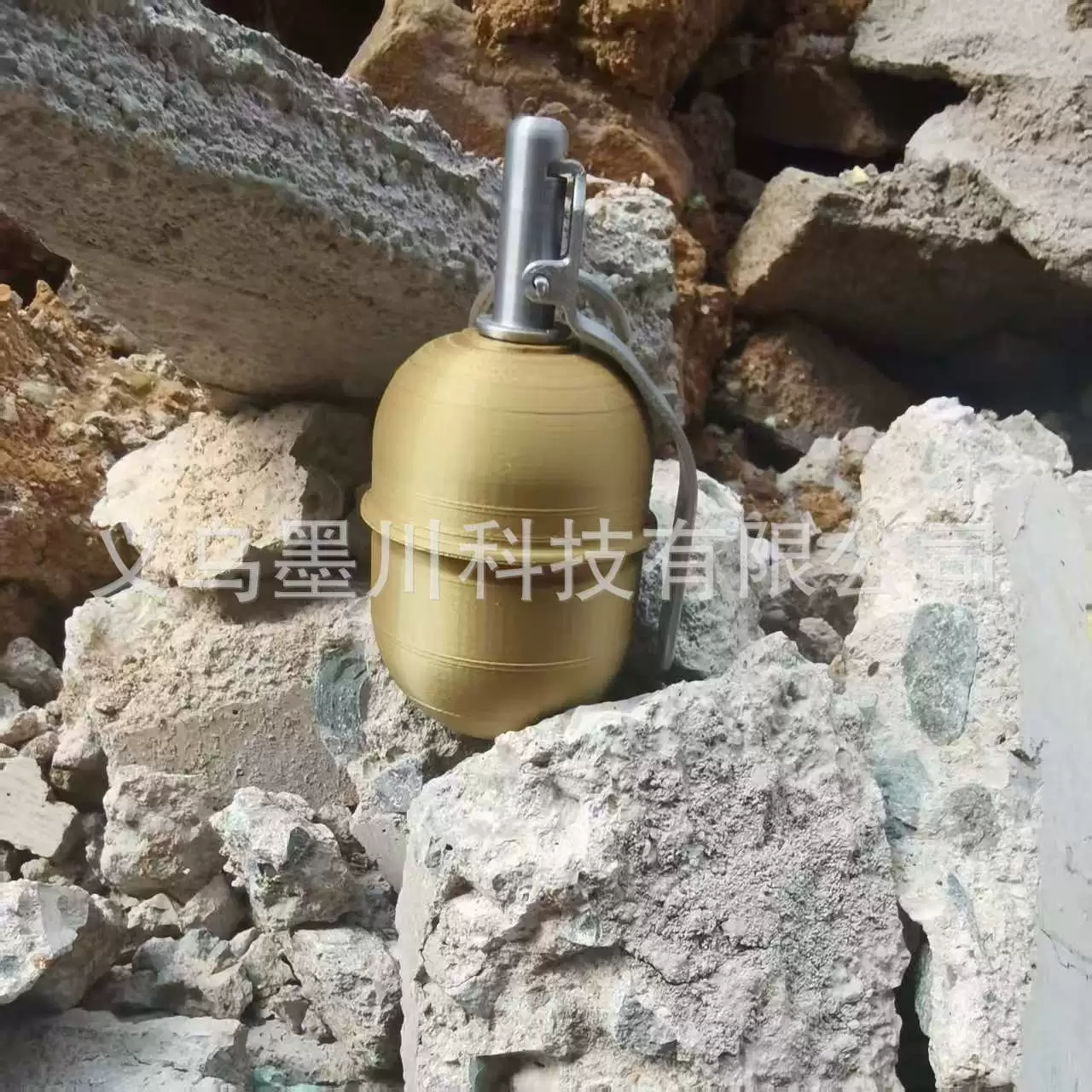 Граната военная серия 3D-печатной мировой войны образец мира без металла