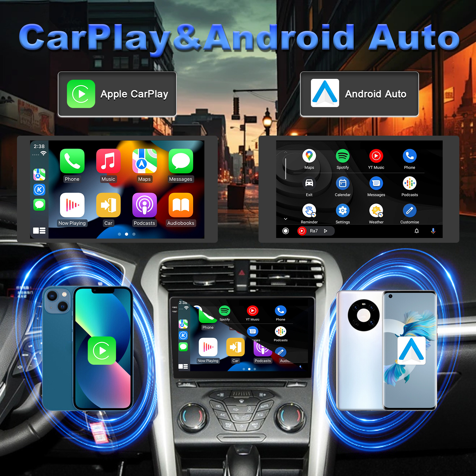 9inch Suitable for Ford Mondeo Winning 2013-2019 Car Intelligent Navigator Gps Car Intelligent Integrated