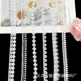 Точечный запас вышитых вод -Расположенный кружев