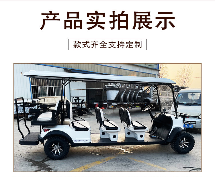 Manufacturer Customized 4-Seater 6-Seater Electric Golf Cart to Cut down the Hotel Vip Reception Car Electric Golf Cart