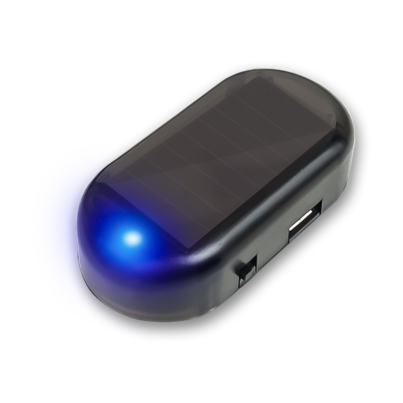Luz de advertencia de alarma solar del coche/luz de flash solar luz LED/luz de advertencia antirrobo luz LED transfronteriza