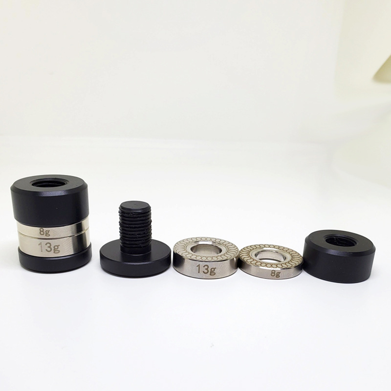 Suministro transfronterizo de calidad especial billar de acero inoxidable anillo de equilibrio 10g13g8g accesorios de billar