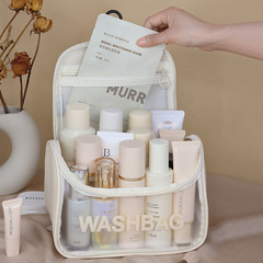 Large Capacity Makeup Bag for Women, Portable 2023 New Model Transparent High-Quality Travel Toiletry Desk Storage Bag for Men