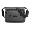 Men's capacious one-shoulder bag for leisure for traveling, oxford cloth