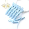 Blue alligator clip
