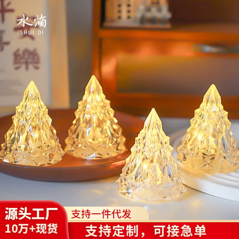LED Лапсанг Сочонг чай, креативная ночная подсветка, электронная свеча, украшения на столе, расстановка, подводные огни