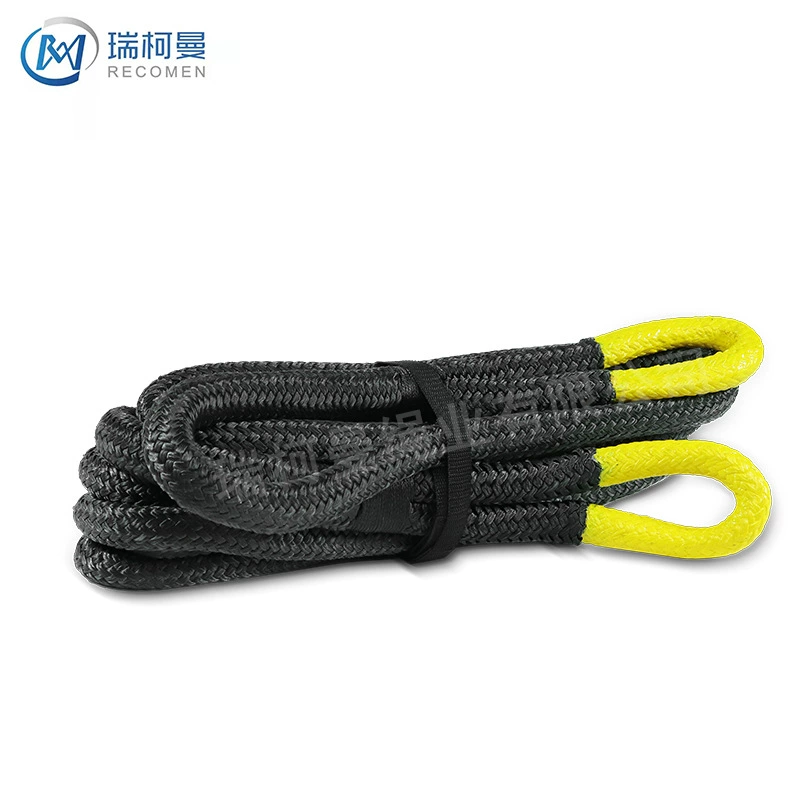 Двухслойный Плетеный пикап из нейлона 6 м автомобильный тяговый трос нейлон аварийно-спасательный трос буксировочный трос нейлон двойные шесть