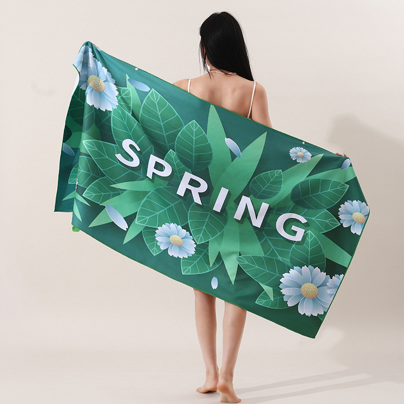 0975 green leaves (double-sided velvet)