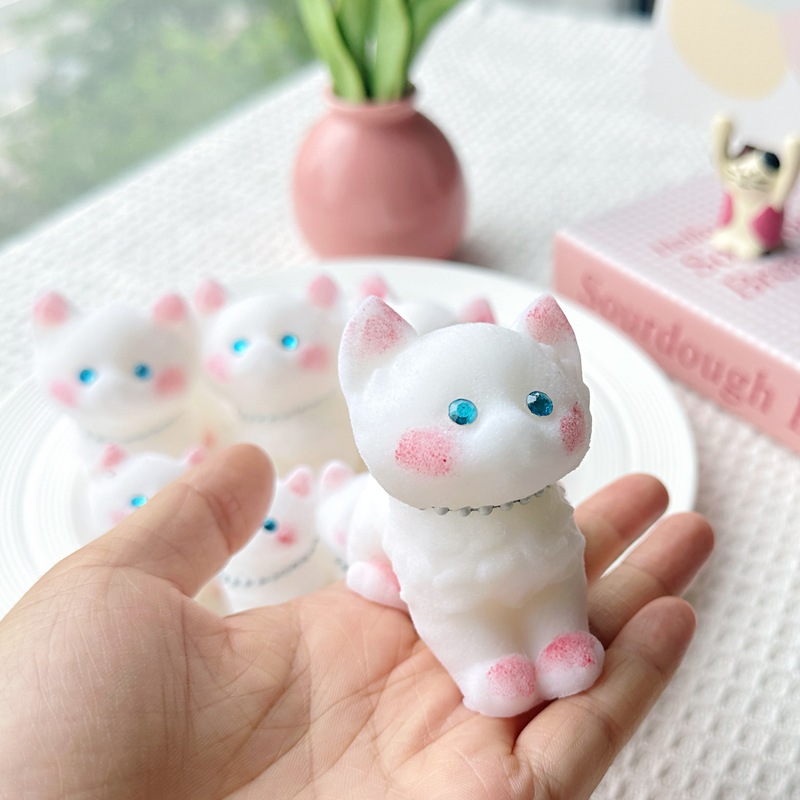 模擬食品玩具ブルーベリースフレープニッピング2色キャラメルプリンクリームケーキ高価値スローリバウンドおもちゃ|undefined