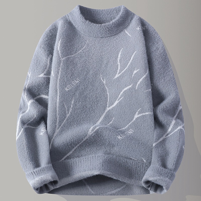 Cc Home--5582--P32--2025 Autumn New Fashion Trendy Round Neck Sweater Men-Group File Wave 29