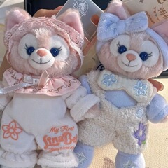 高品質かわいいダッフィーパジャマ探偵怠惰な赤ちゃんキツネリナベルぬいぐるみキーリングペンダント