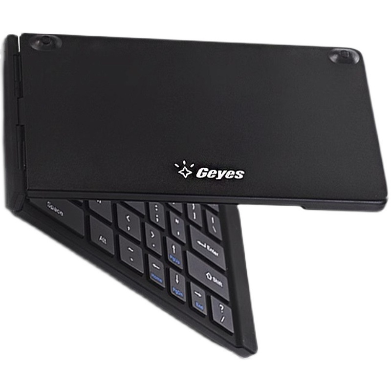 Geyes ファクトリー ドロップシッピング Amazon の人気のアルミニウム合金折りたたみキーボードは、カスタマイズされた国境を越えたギフト リストをサポートします|undefined