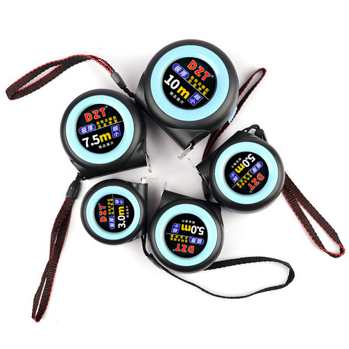Metric self-locking tape measure 3 meters 5 meters 7.5 meters 10 meters high-precision thickened upgraded self-locking glued woodworking tape measure
