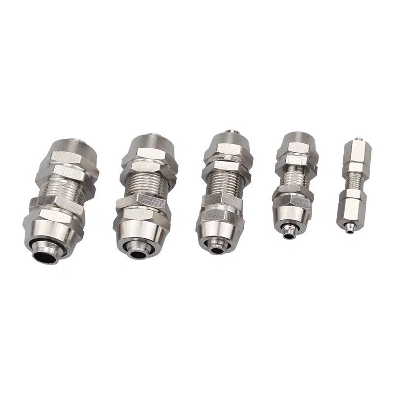 气动气管快拧接头隔板快穿快拧穿板快拧串板4/6/8/10/12mm