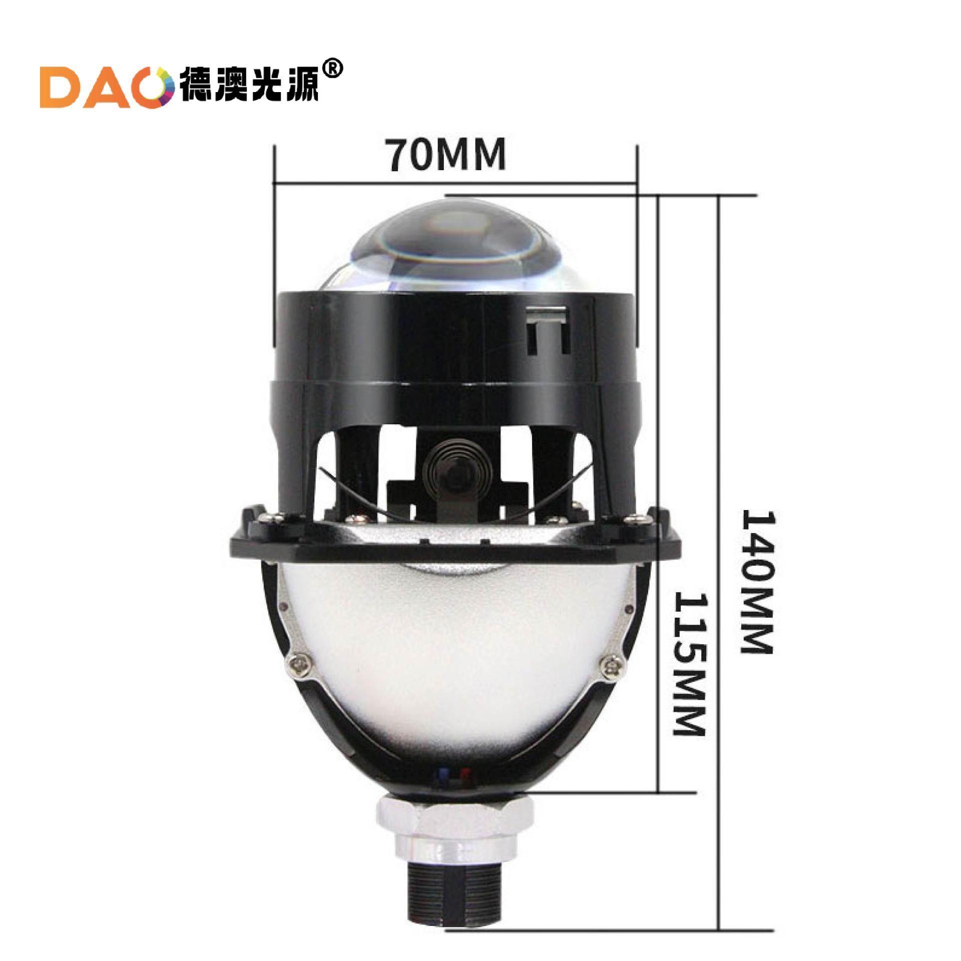 I4Se LED 렌즈 싱글 컵 2.5인치 40W